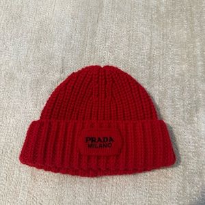 COPY - Unisex Prada Wool Knit Cap / Hat. Bought in London.